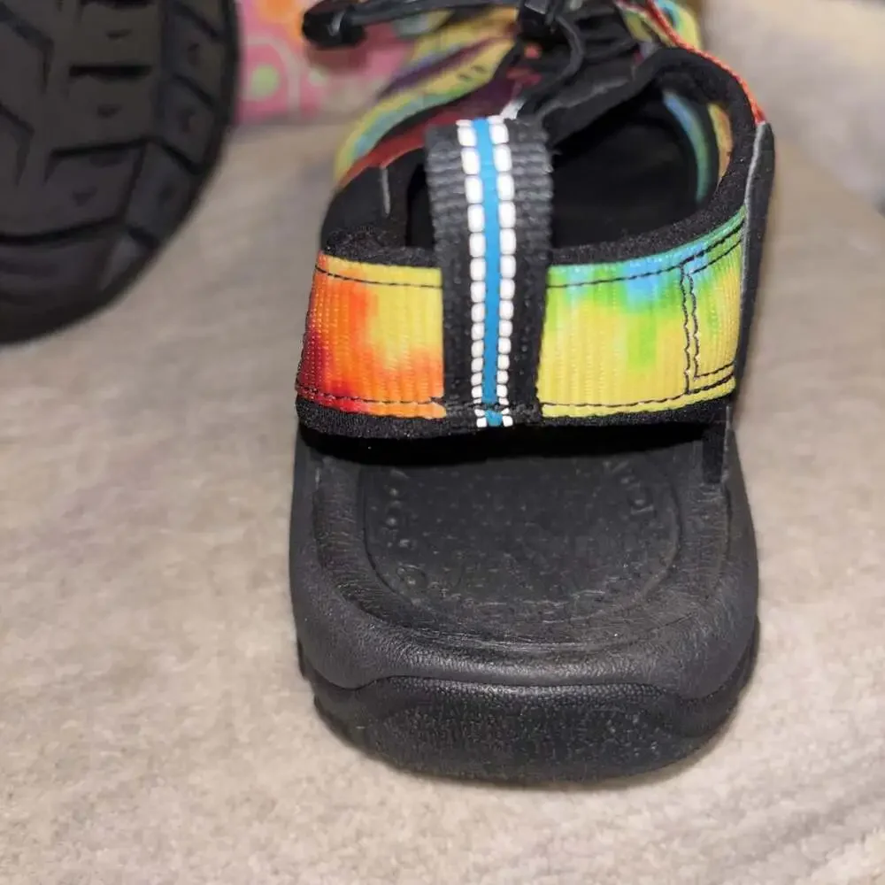 New KEEN Newport Retro Hiking Sandals – Men's Size 10.5 (Original Tie Dye)